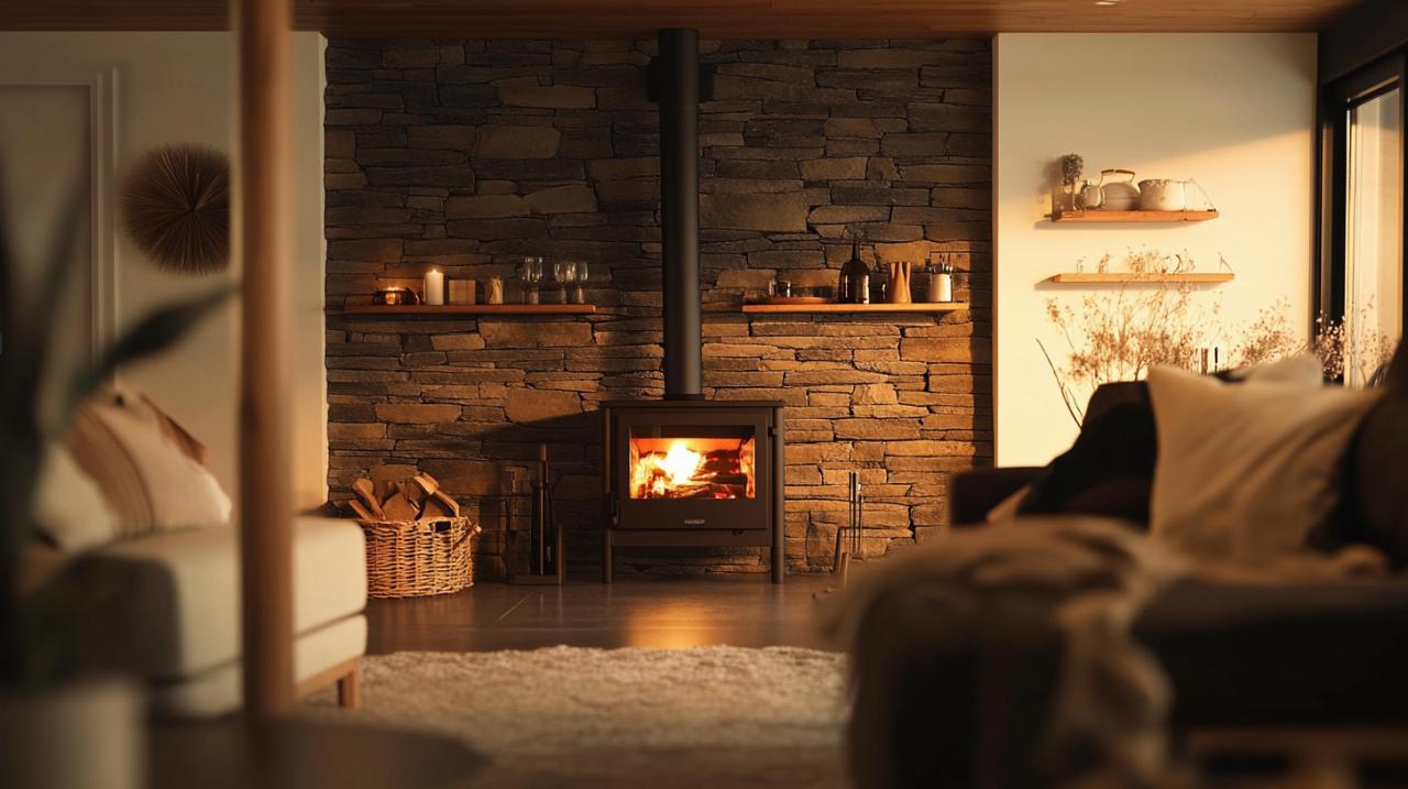¿Qué revestimiento detrás de una estufa de leña es más seguro? Acero inoxidable y otras opciones para proteger tu pared